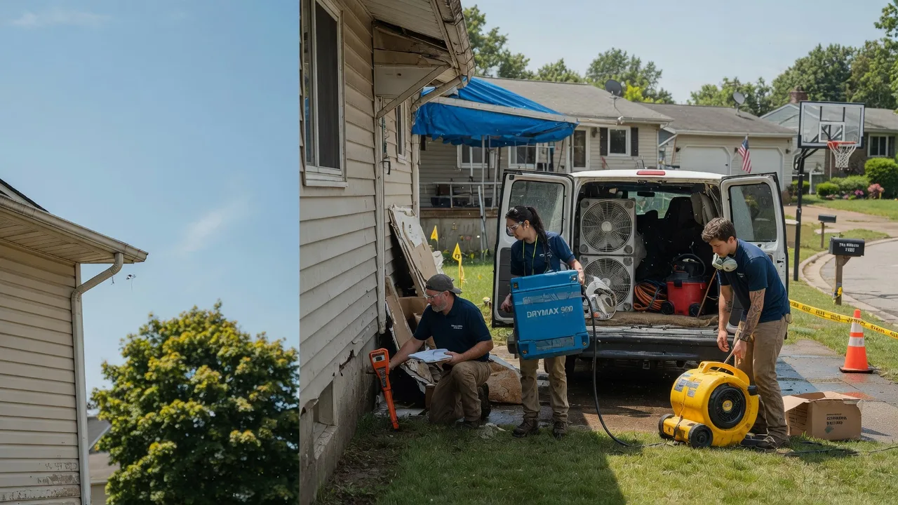 Ceiling Leak Cleanup in Holton, IN near me